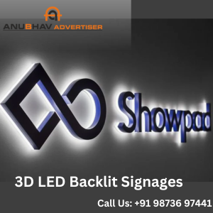 3D LED Backlit Signages