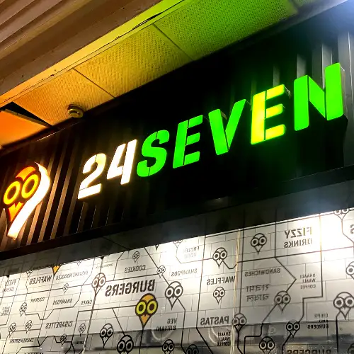 24 Seven LED Signage by Anubhav Advertiser