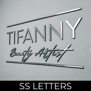 Stainless Steel - SS Letters