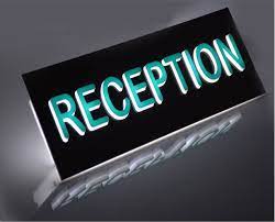 Acrylic Solid Signages-Receeption